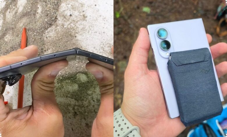 Bodi Galaxy Z Fold 8 Dibengkokkan Paksa, Layar Utama Tetap Tidak Lepas