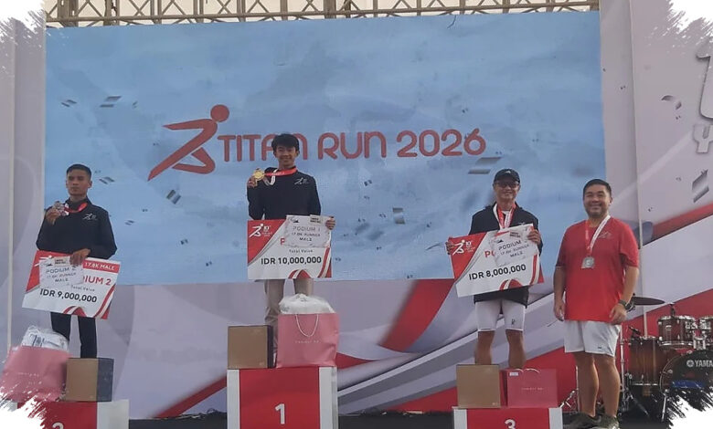 6.000 Pelari Rayakan Sejarah Titan Run, Jarak 17,8 Km Raih Rekor MURI
