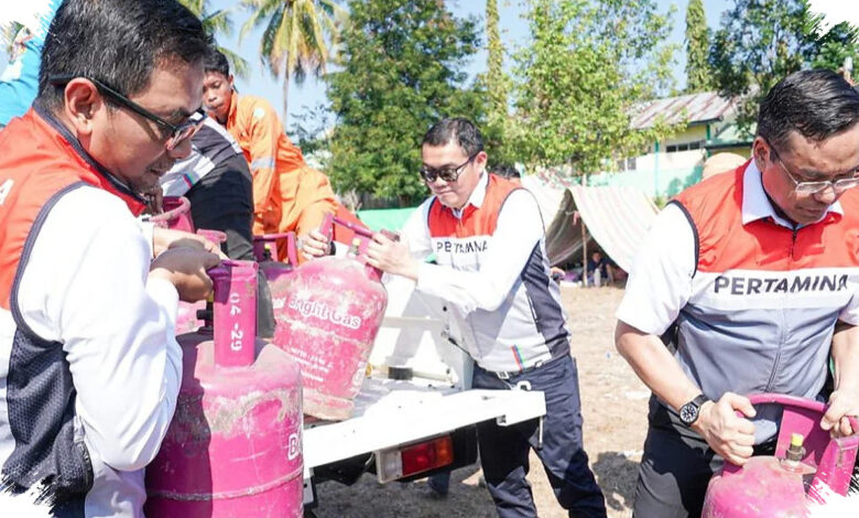 Di Tengah Duka Gempa Flores, Bantuan dan Energi Pertamina Bergerak Bersamaan