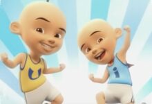 Monas dan Bendera Merah Putih Mengiringi Ucapan Kemerdekaan Upin & Ipin