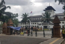 Halaman Gedung Sate Menyatu dengan Gasibu, Ini Arti Pasanggrahan Pancarasa