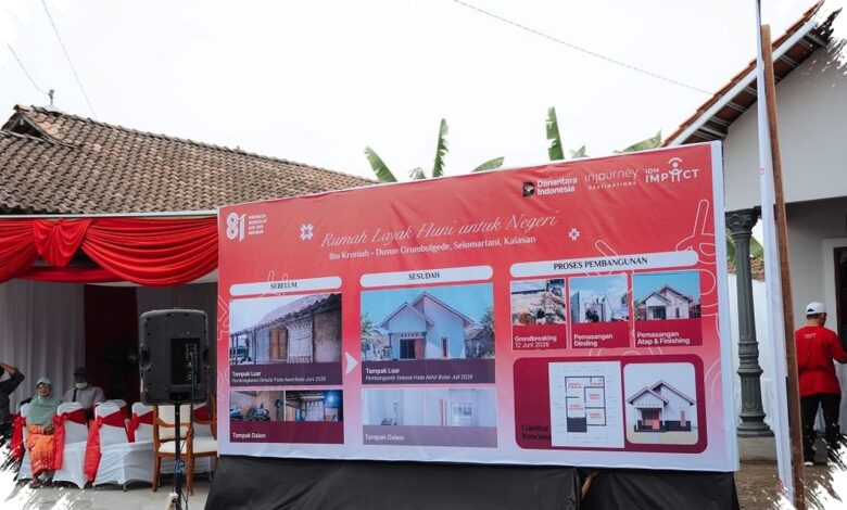 Tiga Bulan Gotong Royong Ubah Rumah Nonpermanen Kroniah Menjadi Hunian Sehat
