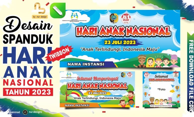 28 Pilihan Twibbon untuk Hari Anak Nasional 2026, Cara Mudah Pasang Foto dan Bagikan