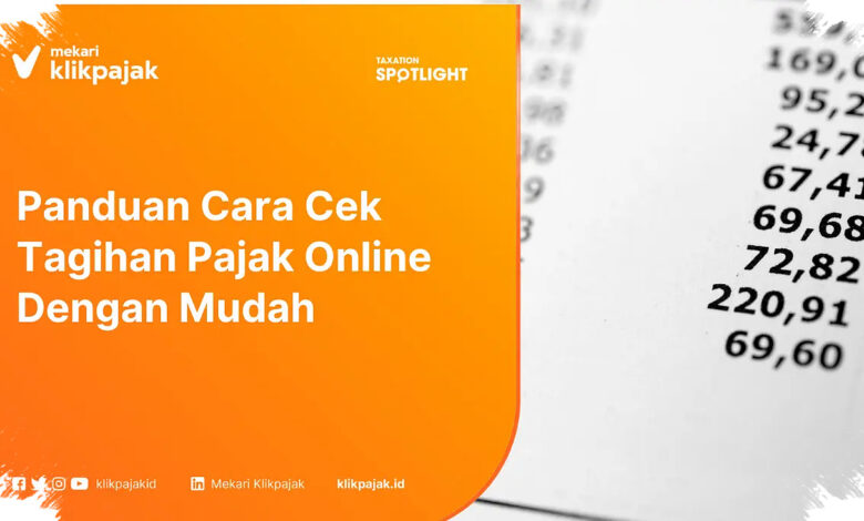 3 Cara Cek Pajak Kendaraan dari Ponsel, Total Tagihan hingga Jatuh Tempo Terbuka