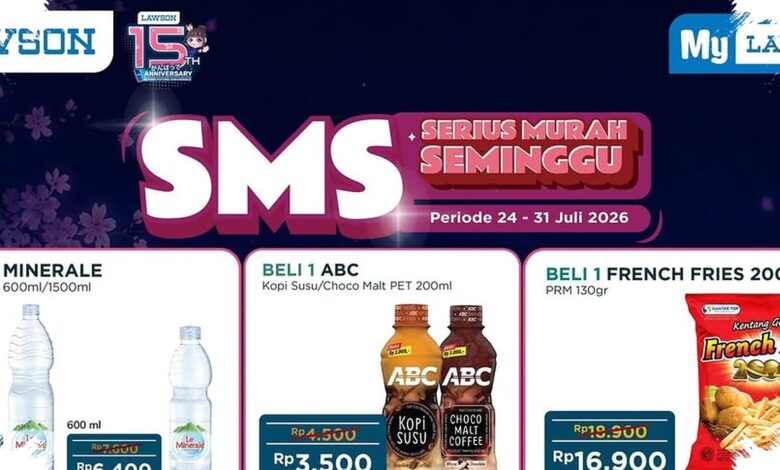 4 Promo Lawson 26 Juli 2026, Member Bisa Kumpulkan Diamond untuk Kopi Gratis