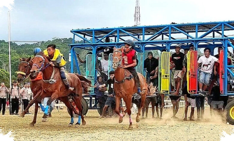 Arena Pada Eweta Jadi Venue PON 2028, Pacu Kuda Sumba Barat Berbenah Lindungi Joki Cilik
