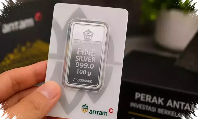 Baru Menguat Rp850, Harga Perak Antam Kembali Terkoreksi Rp900 dalam Sehari