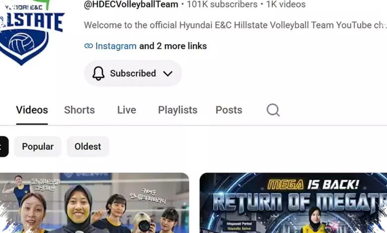 Bukan Hanya di Lapangan, Megawati Membawa Hyundai Hillstate ke 100.000 Subscriber