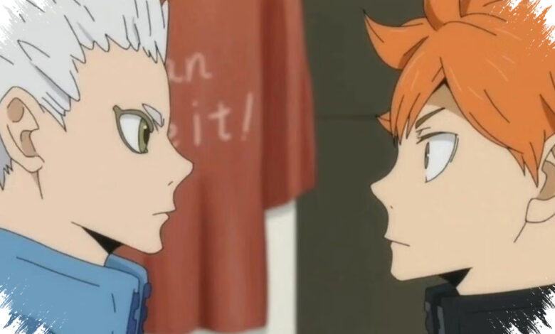 Bukan Sekadar Tinggi Badan, Hoshiumi dan Hinata Menantang Standar Voli di Depan Net