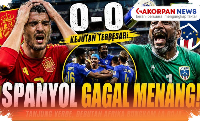 Dari Imbang Lawan Debutan hingga Juara, Spanyol Belajar Banyak dari Tanjung Verde