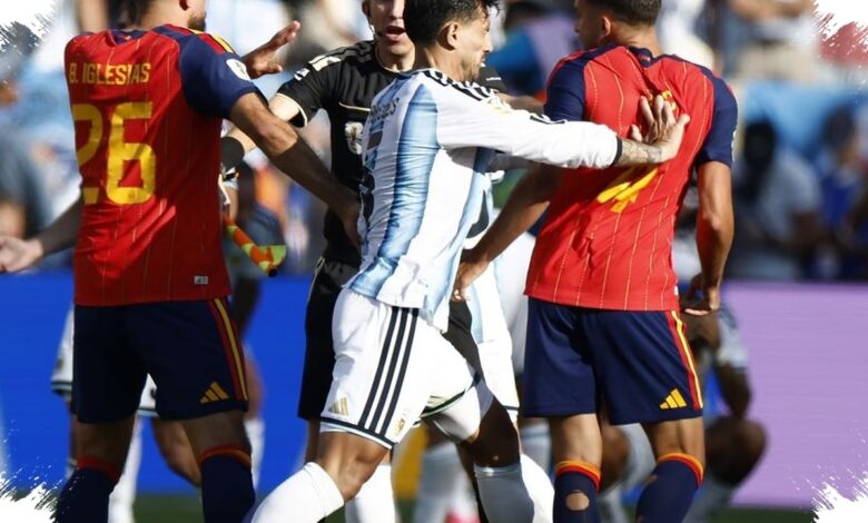 Gavi Meminta Tanpa Sanksi, FIFA Tetap Menyelidiki Bentrokan Argentina-Spanyol