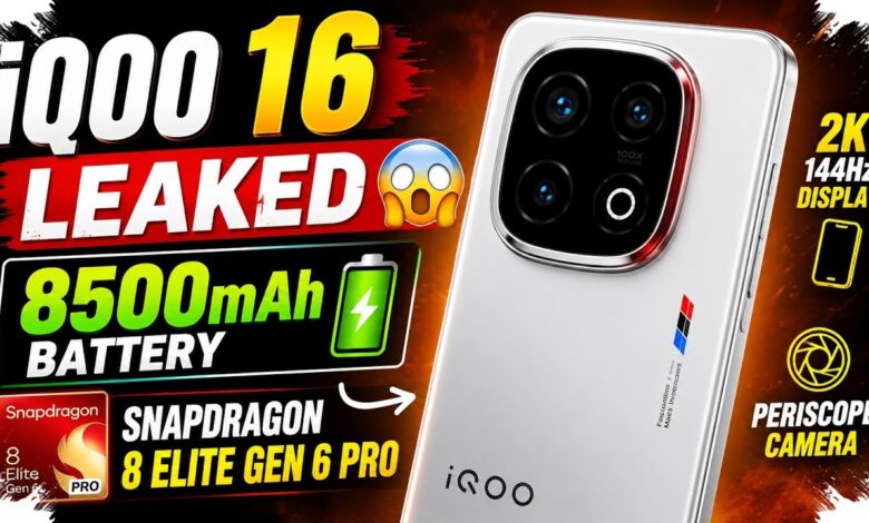 iQOO 16T Diuji dengan Chip 2nm, Kipas Bawaan Jadi Sinyal Performa Tinggi