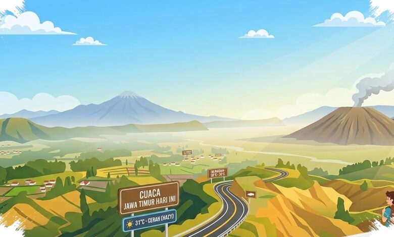 Jatim Berawan tetapi Suhu Bisa Menembus 32 Derajat, Kota Batu Justru Sangat Dingin