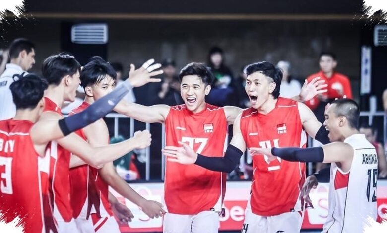 Kalahkan Filipina 3-1, Timnas Voli Indonesia Redam Tekanan demi Tiket Semifinal