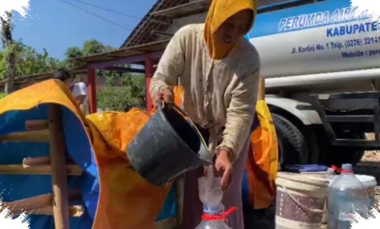 Kemarau Belum Memuncak, Boyolali Sudah Salurkan 200 Ribu Liter Air ke Desa Terdampak