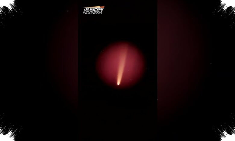 Komet 220P/McNaught Kembali Bersinar 600 Kali Lipat, Hijau Terang di Namibia