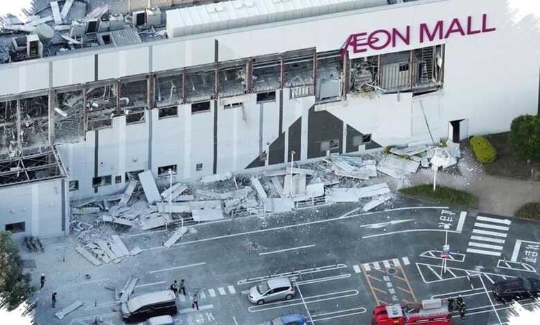 Peringatan Tsunami Usai Gempa M 7,1 Jepang, Lantai Mal Kashima Ambruk