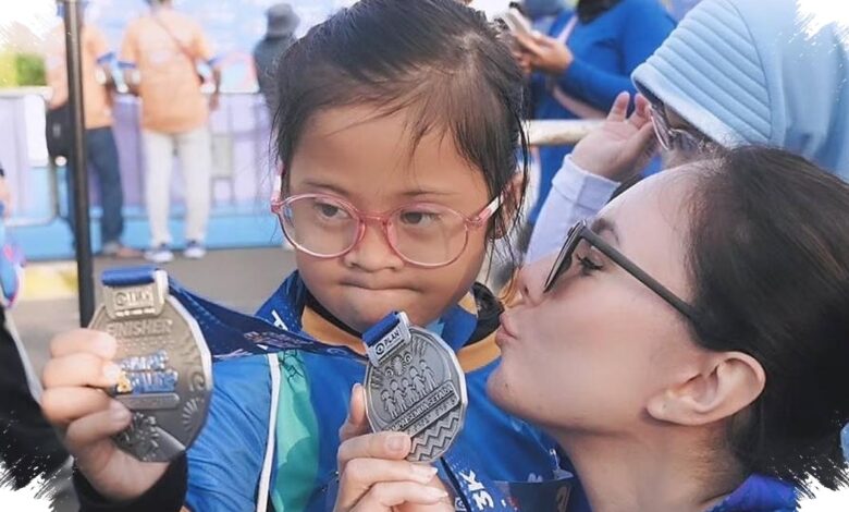 Pesan Wulan Guritno setelah Lari 3K, Keberanian Anak Disabilitas Tak Berbatas