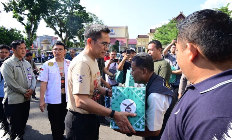 Polda Jambi Padukan Bakti Sosial dan Off-Road pada HUT Bhayangkara ke-80