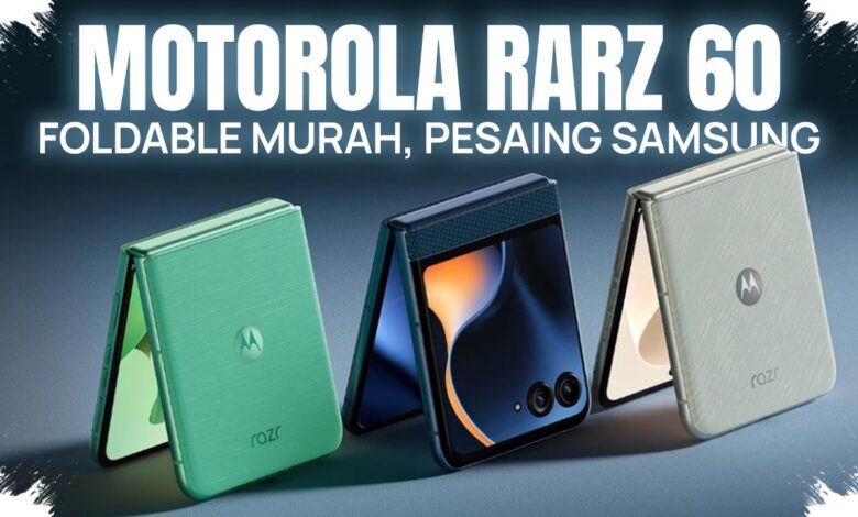 Razr Fold Dibuka dengan Harga Promo Rp 25,499 Juta, Layar 8,09 Inci dan Bonus Rp 10,7 Juta