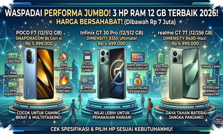 Realme GT 7 Bawa Baterai 7.000 mAh, POCO F7 Menjawab dengan Performa Tinggi