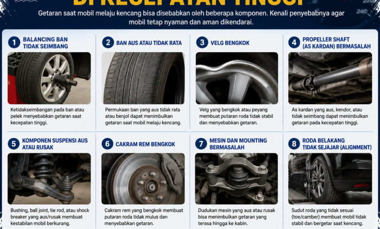 Setir Bergetar pada 80–100 Km/Jam, Jangan Abaikan Risiko Ban dan Kaki-Kaki