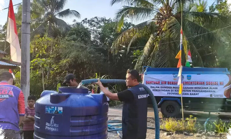 Tanggap Darurat hingga September, Ribuan Warga Pangandaran Masih Menanti Air Bersih